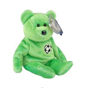 1999 Beanie Baby KICKS the Bear w/ Swing Tag #4229